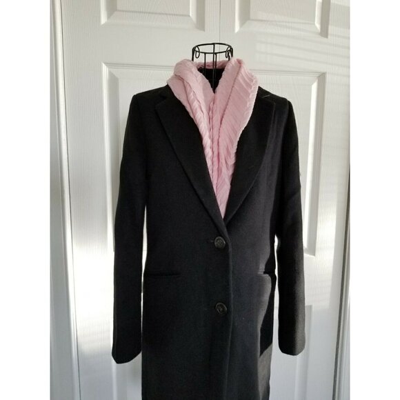 Unbranded Women's Scarf Pink Crinkled V Pattern Wrap 30" x 72" Rectangle Shawl - Picture 3 of 3